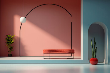 Modern living room idea for minimal 