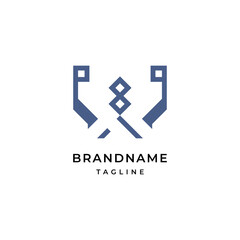 Letter W logo Modern Elegant Logotype Design Template.