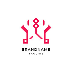 Letter W logo Modern Elegant Logotype Design Template.