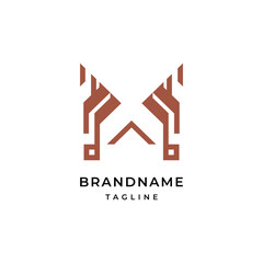 Letter W logo Modern Elegant Logotype Design Template.