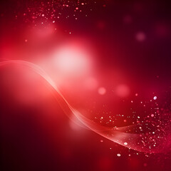 Fototapeta na wymiar Abstract Background, Big Data, Curve, Red, White, Bokeh - Valentine's day or mother day holiday concept
