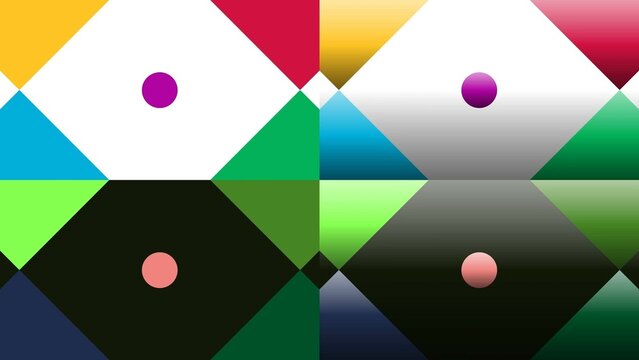 Logo or Media Animated Shapes Intro and Outro