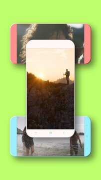 Vertical Mobile with Media Replacement