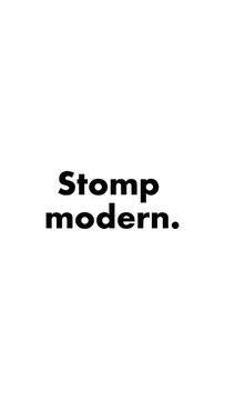 Vertical Stomp Modern Text Animator