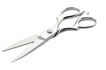 scissors isolated on transparent