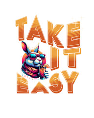 Chill Hare - Take It Easy / design