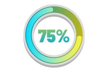 Loading Progress Bar Sticker Design