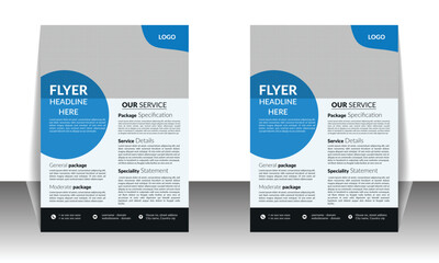 Flyer Design of modern Stylish 