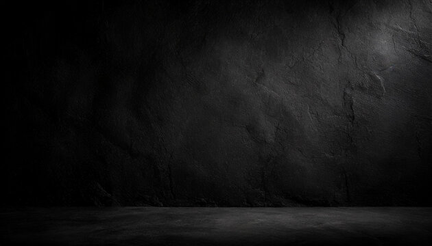 black rough texture abstract background showcases the raw elegance of a cement wall, evoking strength and urban sophistication 