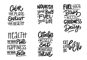 Hand-drawn lettering. Inscription for prints and posters, invitation and greeting cards 