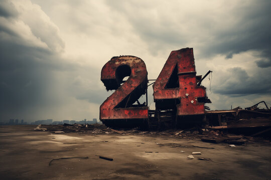 An illustrated image of a 24