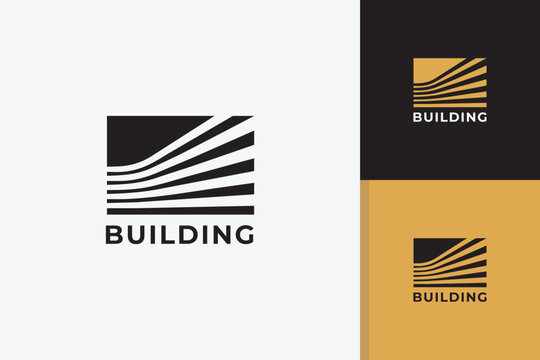 building architecture logo design vector template