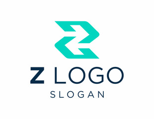 Logo design about Letter Z on a white background. made using the CorelDraw application.