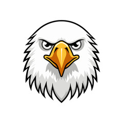 cute bald eagle drawing