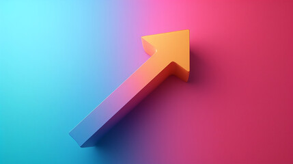 AI art arrow illustration