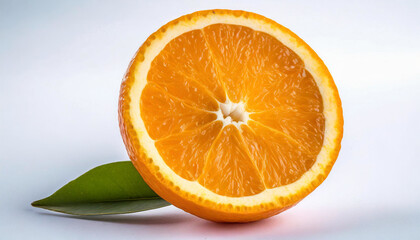 orange on white,orange, fruit, food, citrus, isolated, fresh, slice, healthy, 
