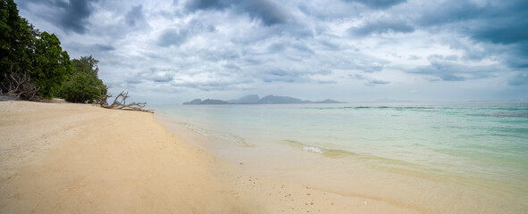 Koh Kradan island located in Andaman Sea on the west coast of Thailand, Koh Kradan Thailand The...