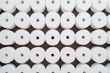 Toilet paper roll background.