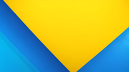 Abstrakter Grunge-Hintergrundvektor mit Pinsel und Halbtoneffekt, Template-Design-Banner mit blauem und gelbem Farbverlauf der ukrainischen Flagge	