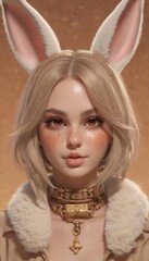 Bunny girl - beast girl face