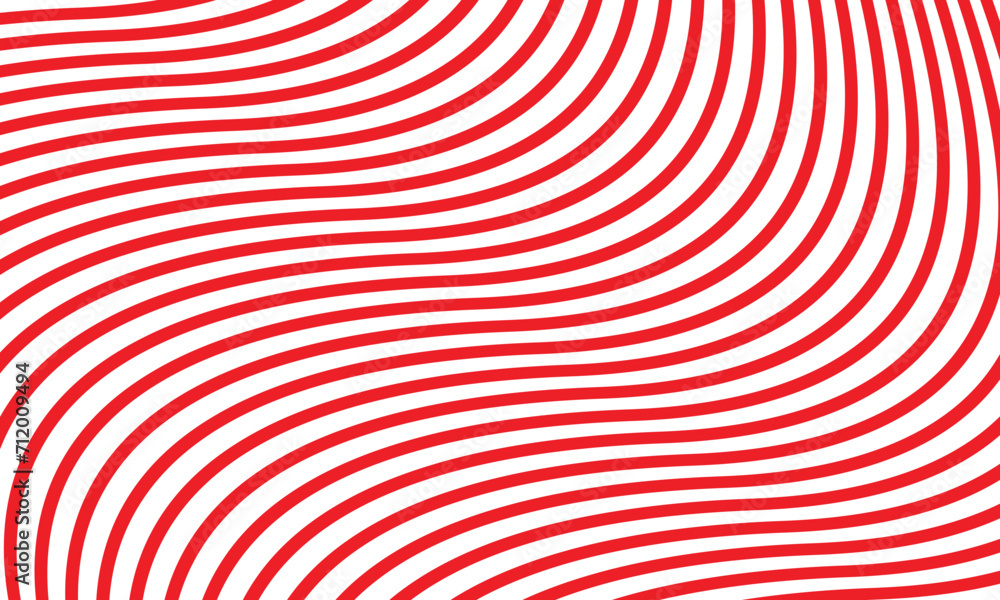 Poster abstract red diagonal wave line pattern design.
