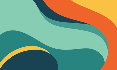 Abstract background with summer colors