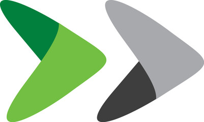 abstract arrow logo , delivery logo
