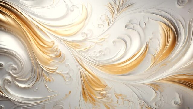 Abstract background video multicolor liquid swirls of marble pattern gradient textured motion loop animated painting 