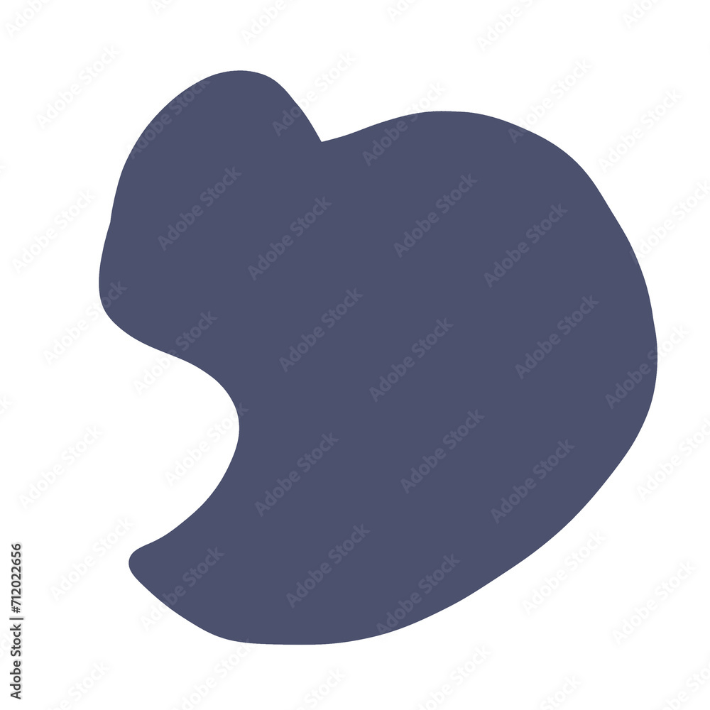Aufkleber abstract shape background element png file transparent, object background design element shape grey