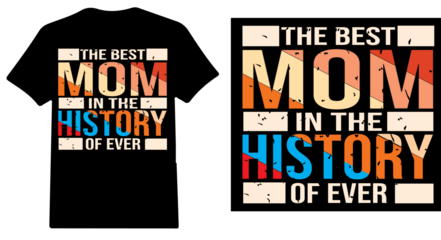 Happy Mother's day T shirt design .