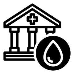 Blood Bank Icon