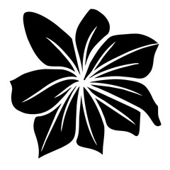 Hand drawn simple flower illustration