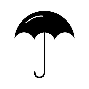 umbrella icon logo vector image