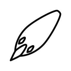 Surfboard icon vector or logo illustration style