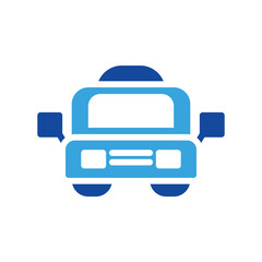 Car icon  vector or logo illustration style