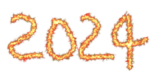 illustration of a fire 2024