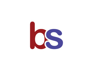 BS LOGO DESIGN VECTOR TEMPLATE