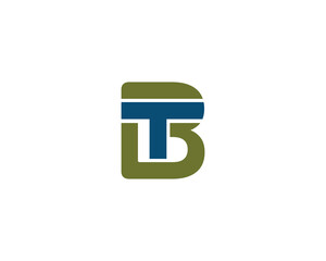 BT TB LOGO DESIGN VECTOR TEMPLATE