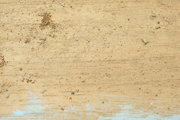 A Slice of Earth: A Wooden Board with Dirt