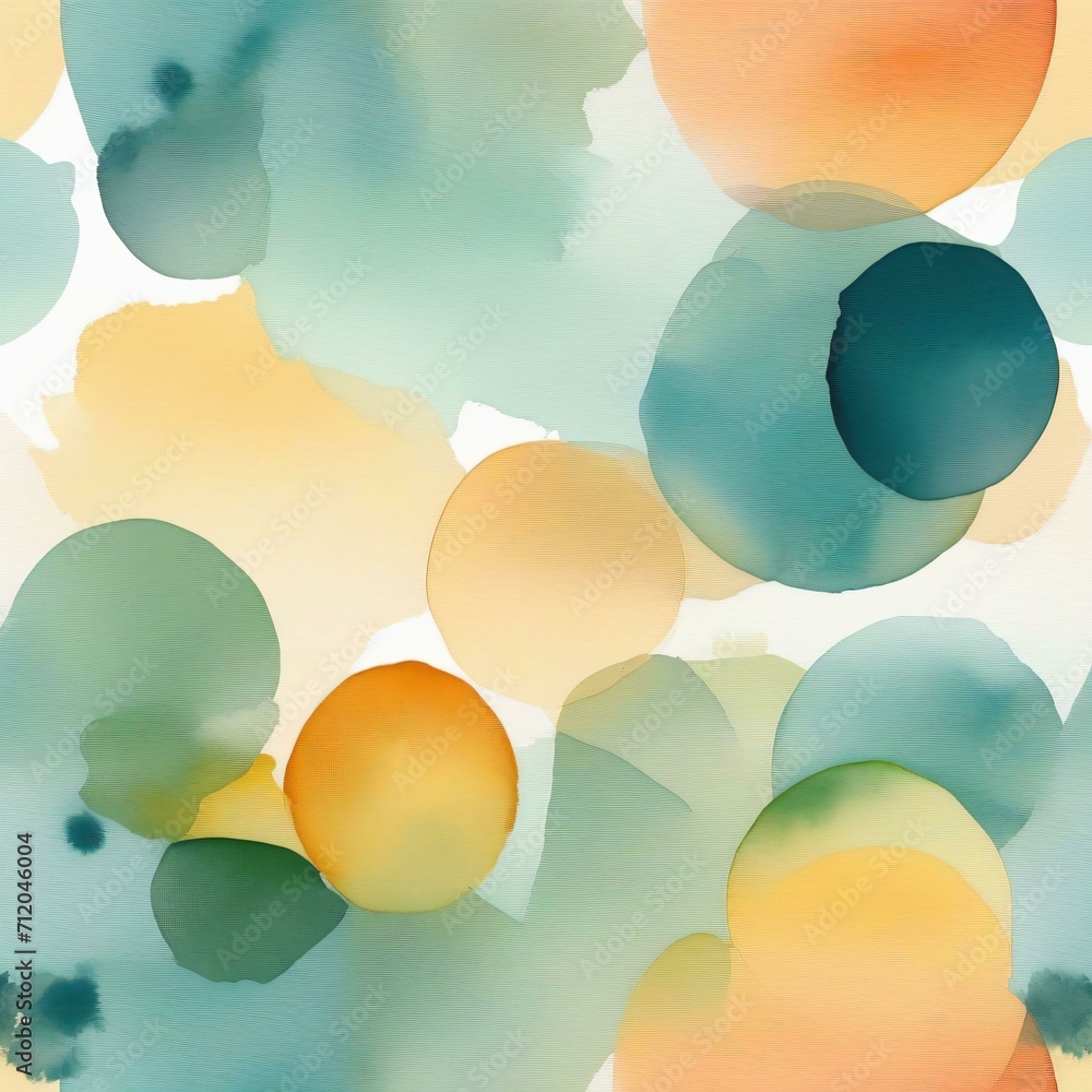 Poster abstract colorful background with bubbles