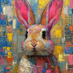Easter Bunny Collage