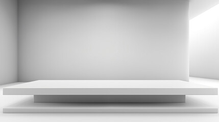 blank gray gradient background with product display