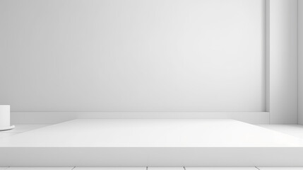 Obraz premium blank gray gradient background with product display