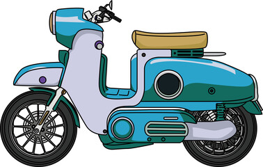 Obraz premium バイク（bike）(PNG)