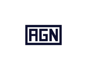 AGN LOGO DESIGN VECTOR TEMPLATE