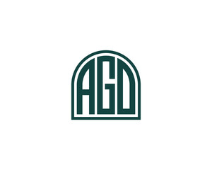 AGO LOGO DESIGN VECTOR TEMPLATE