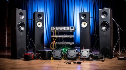 audio equipment to rent for corporate even, 16:9
