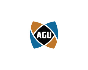 AGU LOGO DESIGN VECTOR TEMPLATE