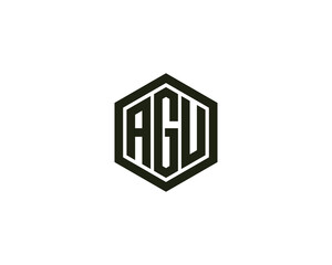 AGU LOGO DESIGN VECTOR TEMPLATE