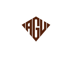 AGU LOGO DESIGN VECTOR TEMPLATE